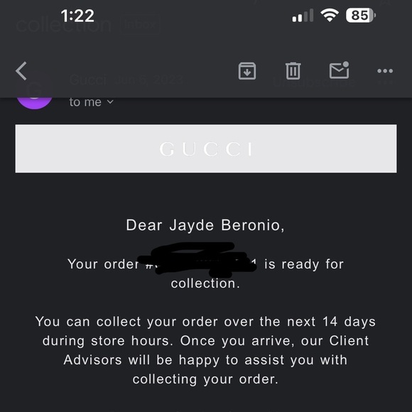 ✨✨ AUTHENTIC EUC GUCCI BELT SIZE 105✨✨✨ - Picture 6 of 7